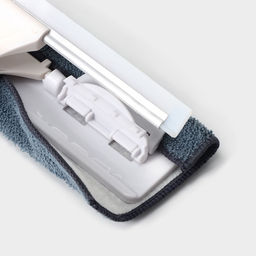 Окномойка бабочка, стальная телескопическая ручка, микрофибра, поворот на 180°, 27×7×114(137) см