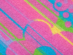 3с109.411ж1 Цветочная поляна (роз.радужка) Плед 208х150 см