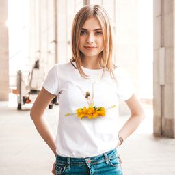 Эксклюзивная футболка Yana Pletneva упаковка плотный Zip пакет!