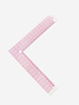 Цена за 3 шт. Линейка для кроя и шитья, 21.5×21.5 см