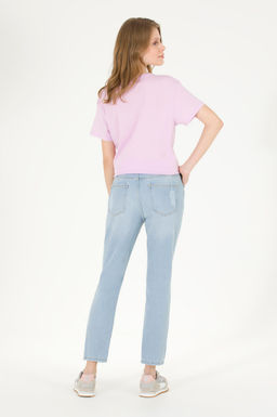 Женские голубые джинсовые брюки - U.s. polo assn фото 4