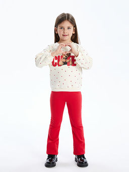 Beli Lastikli Basic ispanyol Pa?a K?z Bebek Tayt - Waikiki фото 4