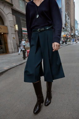 BELTED LONG BERMUDA SHORTS - Zara фото 2