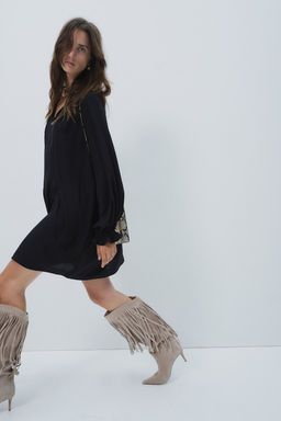 Botas de ante a la rodilla - H&m фото 2