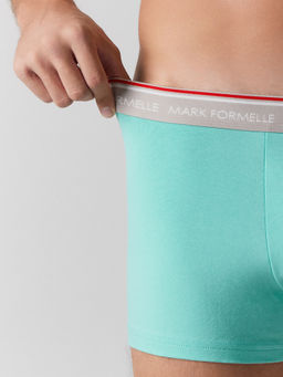 Цена за 2 штуки! Трусы боксеры мужские голубые - Mark formelle фото 4