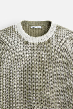 WASHED ZIPPER SWEATER - Zara фото 8