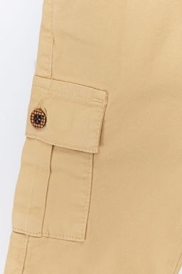 Erkek Cocuk Ac?k Camel Cepli Beli Lastikli Esnek Jogger Dokuma Pantolon TKDSS24PL00003 - Trendyolmilla фото 7