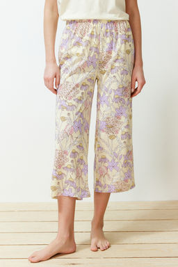 Trendyolmilla Sar? Cicekli Kapri Orme Pijama Tak?m? THMSS24PT00210 фото 10