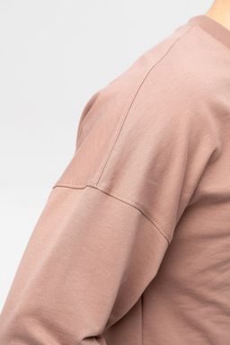 Джемпер свитшот из мягкого хлопкового футера - Solo mio фото 6