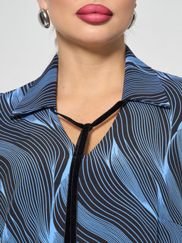 Блузка 0059-27п кремово-белый - Dora фото 13