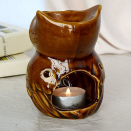 Аромалампа Сова 11 см / 32907 /уп 72/ (Коричневый) - ГалеонТрейд фото 14