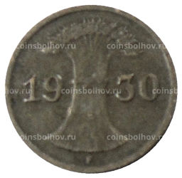 1 рейхспфенниг 1930 года F Германия