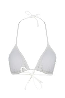 Ekru Ucgen Kapl? Bikini Ustu TBESS23BU00272