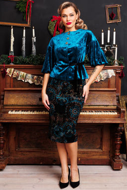 Платье Мода Юрс 2874-Р черный - Mira fashion фото 200