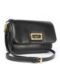 Сумка женская искусственная кожа DJ-СМ 6762-BLACK, 1отд, плечевой ремень, черный SALE 257756 - Adelia фото 6
