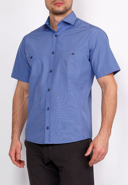 Сорочка мужская короткий рукав GREG 224/109/02/KZS/P/1  фото 5