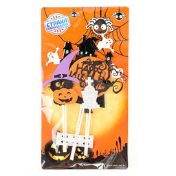 Топперы для торта «Счастливого хэллоуина», в наборе 6 шт.