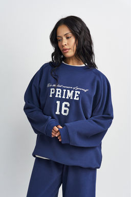 Свитшот винтажный Темно-синий - Erist store фото 2