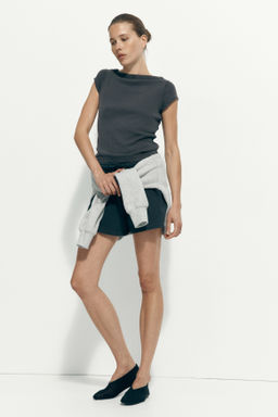 Top en punto de canal? con escote barco - H&m фото 6