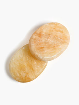 Камни для СПА 6×8 желтоватый мрамор, 8 шт.