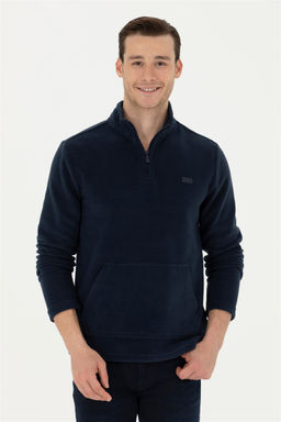 Мужской темно-синий свитшот - U.s. polo assn фото 10