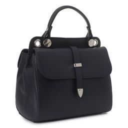 Женская сумка с ручкой DIVAS BAG Артикул 2229450, черно-синий  фото 3