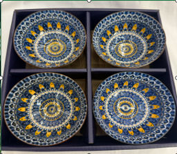 Салатник 6 штук 11,5х6 см / WY-1 /уп 20/ коробка PVC