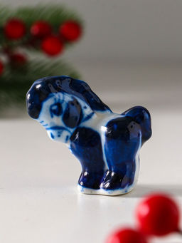 Цена за 50 шт. Фигурка фарфор гжель «Коняшка»