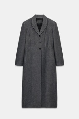 FITTED MANTECO WOOL COAT ZW COLLECTION LIMITED EDITION - Zara фото 9