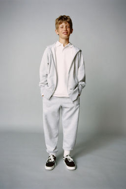 BASIC ZIP-UP SWEATSHIRT - Zara фото 5