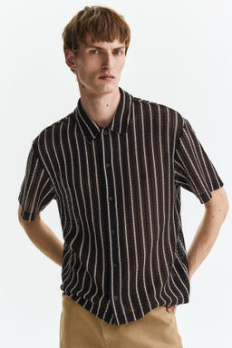 Camisa en punto texturizado Regular Fit - H&m фото 3
