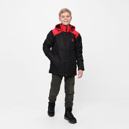 Куртка М-245 черный/красный