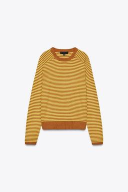 STRIPED KNIT SWEATER - Zara фото 10