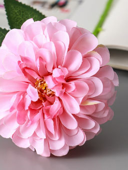 Цена за 2 шт. Цветы искусственные «Хризантема Амадея», d=9 см, h=46 см, розовые