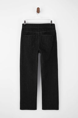 Limited Edition Siyah Y_ksek Bel Tam Boy %100 Pamuk Straight Jeans TWOSS26JE00078 - Trendyolmilla фото 4