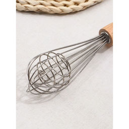 Венчик для взбивания Доляна «Камея», 25×5.5 см, зелёный