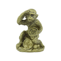 Обезьяны гипсолит разные 5см