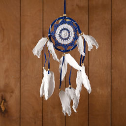 Ловец снов «Расслабленность», 0.7×12×40 см, сине-белый