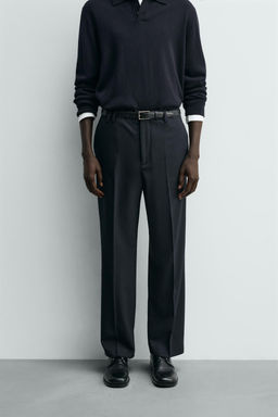 COMFORT STRAIGHT-LEG TROUSERS - Zara фото 2