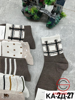 Женские носки из хлопка