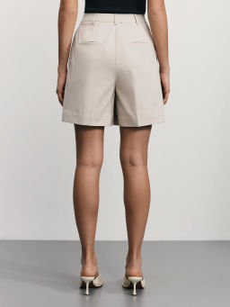 Хлопковые шорты с отворотами / Zarina фото 5