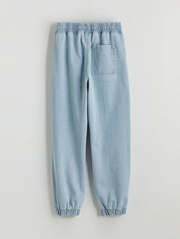 Loose Fit Erkek ?ocuk Jean Jogger Pantolon