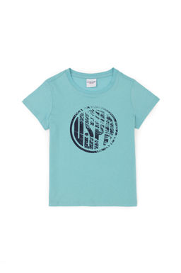 U. S. Polo Assn / Мятная базовая футболка с круглым вырезом для мальчиков - U.s. polo assn фото 6