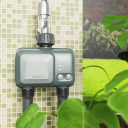 UST-A400 2C/WF IP65 GATEWAY OLIVE Умный таймер Wi-Fi+Bluetooth для автоматического полива. 2 канала. Шлюз в/к. ТМ Uniel