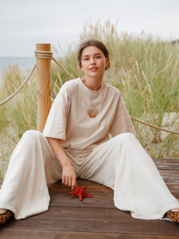 Брюки-палаццо женские Nature - Captain's mate фото 5