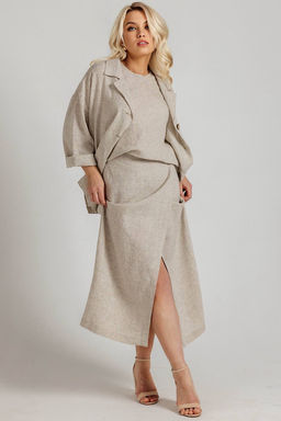 Юбка женская 216/01/Бежевый