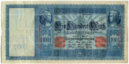 Банкнота 100 марок 1910 года Германия