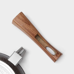 Сковорода Magistro Granit, d=20 см, съёмная ручка soft-touch, антипригарное покрытие, индукция, кованый алюминий, чёрная  фото 7