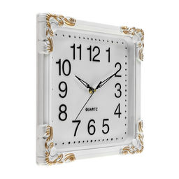 Часы настенные интерьерные «Рут», дискретный ход, 30×30 см, от батареек АА