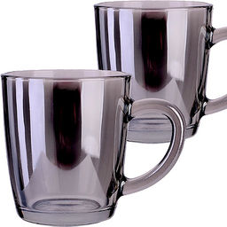 GR531-06 Набор 2-х кружек Сияющий графит 350 мл (х10)